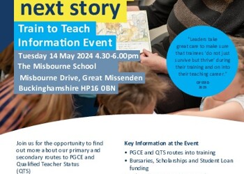 Train to Teach Event 14 May