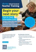 Astra SCITT Train to Teach Information Event at The Misbourne 14 May 2024